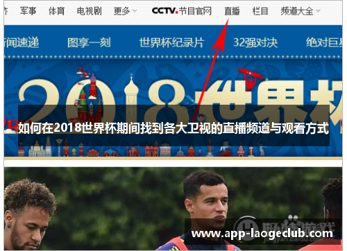 如何在2018世界杯期间找到各大卫视的直播频道与观看方式