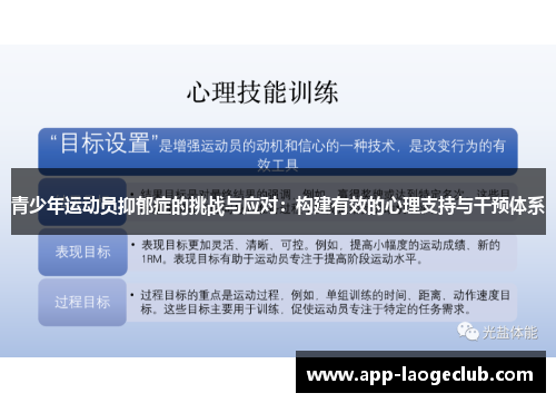 青少年运动员抑郁症的挑战与应对：构建有效的心理支持与干预体系