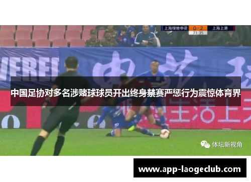 中国足协对多名涉赌球球员开出终身禁赛严惩行为震惊体育界
